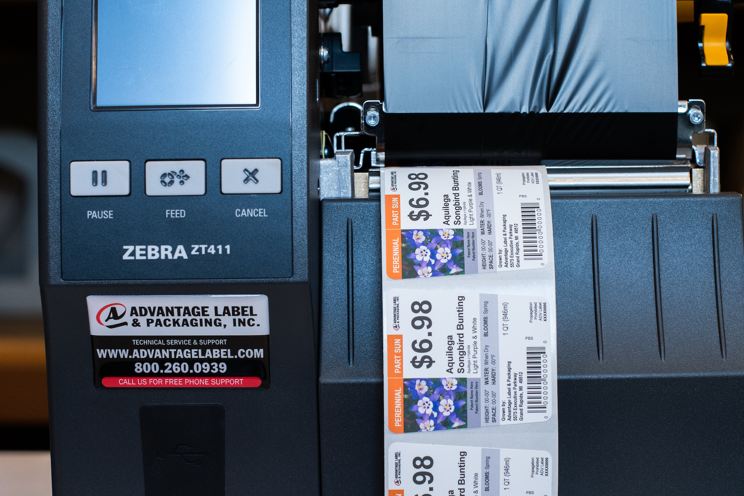 Labeling System for the Growing Industry - Advantage Label